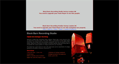 Desktop Screenshot of blackbarnstudio.com