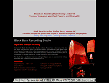 Tablet Screenshot of blackbarnstudio.com